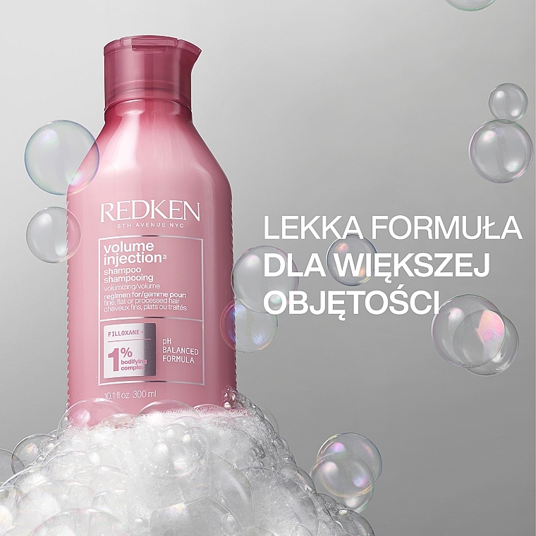 Szampon zwiększający objętość włosów - Redken Volume Injection Shampoo — Zdjęcie N8