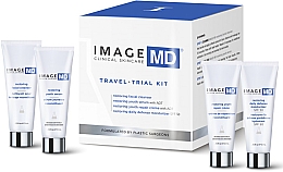 Kup Zestaw - Image Skincare MD Skincare (f/gel/3ml + ser/3ml + f/cream/3ml + d/f/cream/3ml)