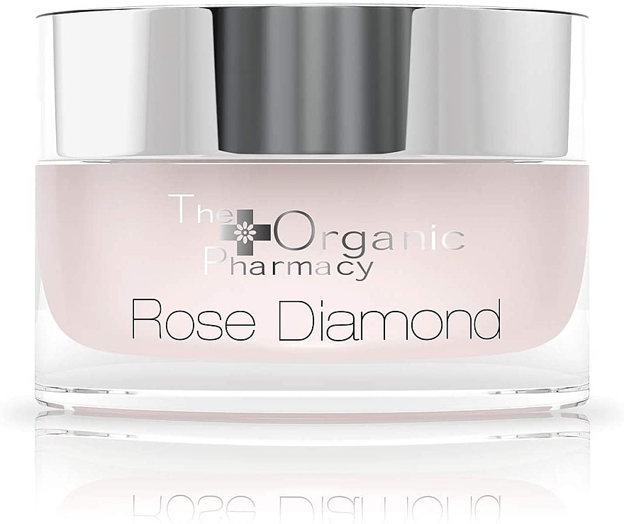 PRZECENA! Matujący krem na dzień do twarzy - The Organic Pharmacy Rose Diamond Face Cream * — Zdjęcie N2