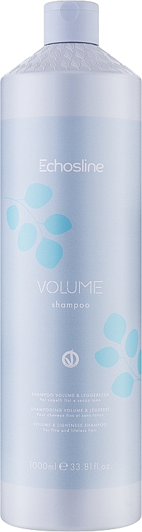 Szampon zwiększający objętość włosów - Echosline Volume Shampoo — Zdjęcie N2