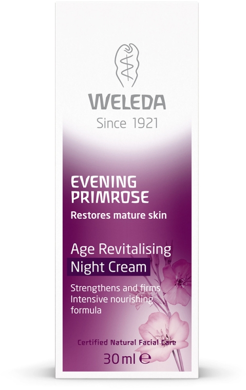 Przeciwstarzeniowy krem do twarzy na noc - Weleda Evening Primrose Age Revitalizing Night Cream — Zdjęcie N2