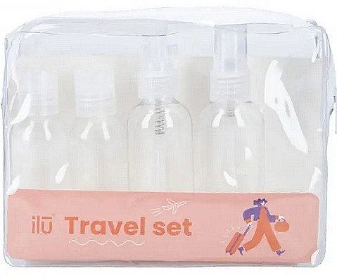 Zestaw podróżnych pojemników, 5 szt. - Ilu Travel Set — Zdjęcie N5