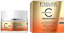 Rewitalizujący krem przeciwzmarszczkowy 40+ - Eveline Cosmetics C-Sensation — Zdjęcie N1