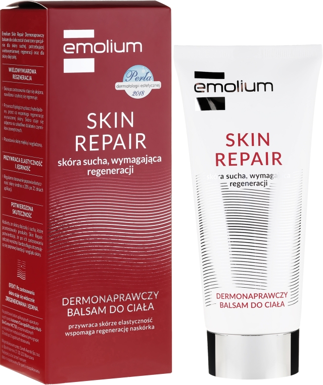 Dermonaprawczy balsam do ciała do skóry suchej i wymagającej regeneracji - Emolium Skin Repair Balm — Zdjęcie N1