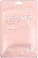 Rewitalizująca maska na twarz z kolagenem i peptydami - Skin627 Collagen with Peptide Revitalizing Facial Mask — Zdjęcie N1