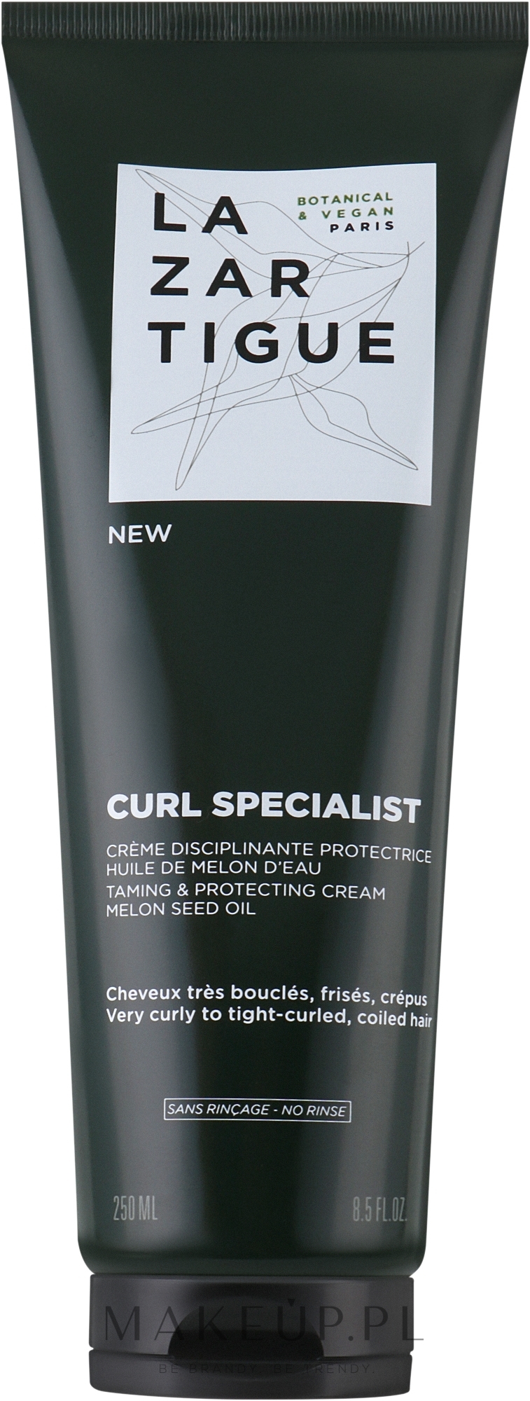 Krem ochronny do włosów - Lazartigue Curl Specialist Taming and Protecting Cream — Zdjęcie 250 ml