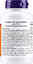 WItamina C z wapniem w kapsułkach - Now Foods Vitamin C-500 Calcium Ascorbate Capsules — Zdjęcie N2