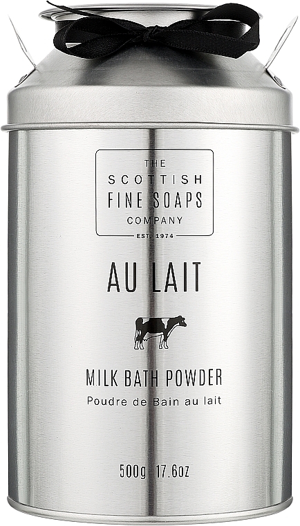 Mleczny puder do kąpieli - Scottish Fine Soaps Au Lait Milk Bath Powder — Zdjęcie N1