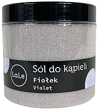 Sól do kąpieli Fiołek - La-Le Violet Bath Salt — Zdjęcie N1