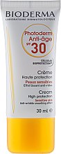 Krem opóźniający efekty starzenia się skóry SPF 30 - Bioderma Photoderm Anti-âge Cream High Protection Cream — Zdjęcie N2