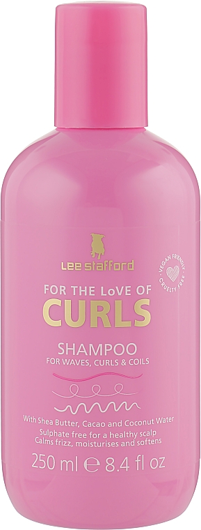 Szampon do włosów falowanych i kręconych - Lee Stafford For The Love Of Curls Shampoo — Zdjęcie N1