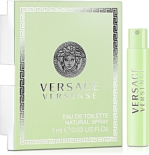 Versace Versense - Woda toaletowa (próbka) — Zdjęcie N1