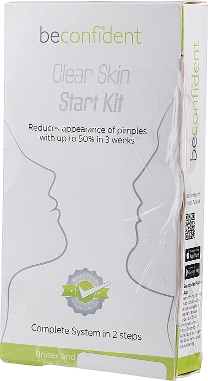 PRZECENA! Zestaw do twarzy - Beconfident Clear Skin Start Kit (f/cr/20ml + f/gel/20ml) * — Zdjęcie N3