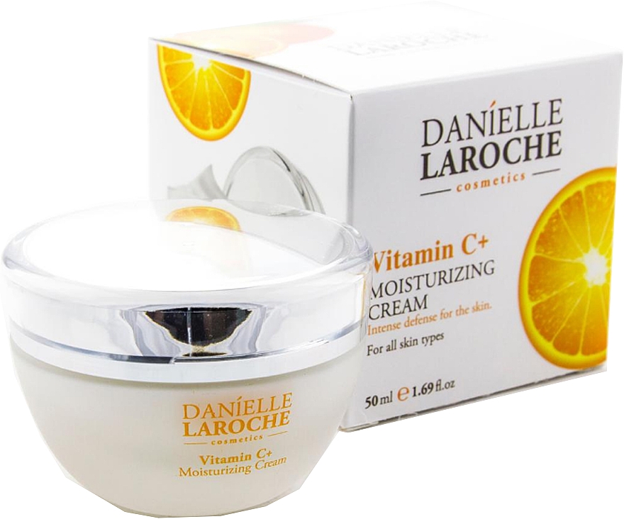 Nawilżający krem do twarzy z witaminą C - Danielle Laroche Cosmetics Vitamin C+ Moisturizing Cream — Zdjęcie N1