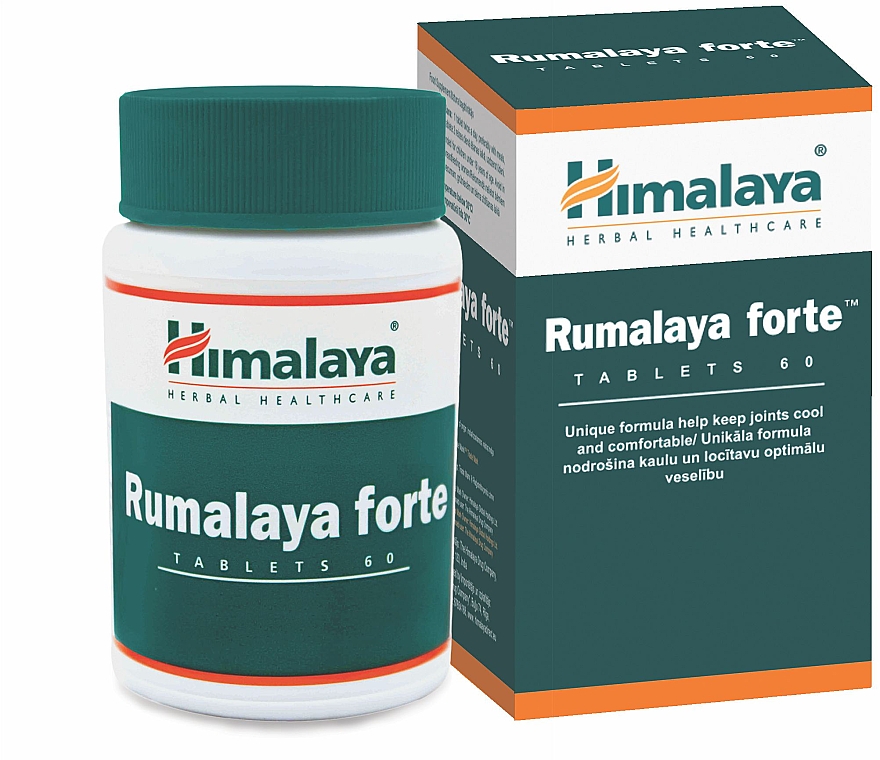 Suplement diety Rumalaya Forte - Himalaya Herbals Rumalaya Forte — Zdjęcie N1