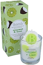 Kup Świeca zapachowa w szkle - Bomb Cosmetics Piped Candle Coconut & Lime