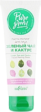 Kup Peeling do twarzy Zielona herbata i kaktus - Bielita Pure Green