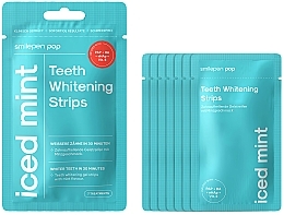 Wybielające paski do zębów Mięta - SwissWhite Smilepen Pop Iced Mint Teeth Whitening Strips — Zdjęcie N2