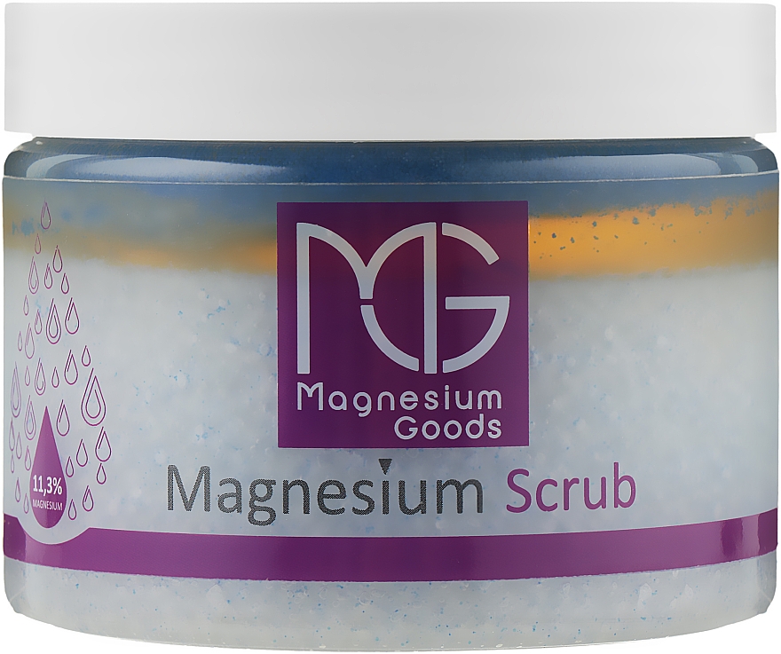 Peeling magnezowy do oczyszczania i nawilżania skóry ciała - Magnesium Goods Scrub