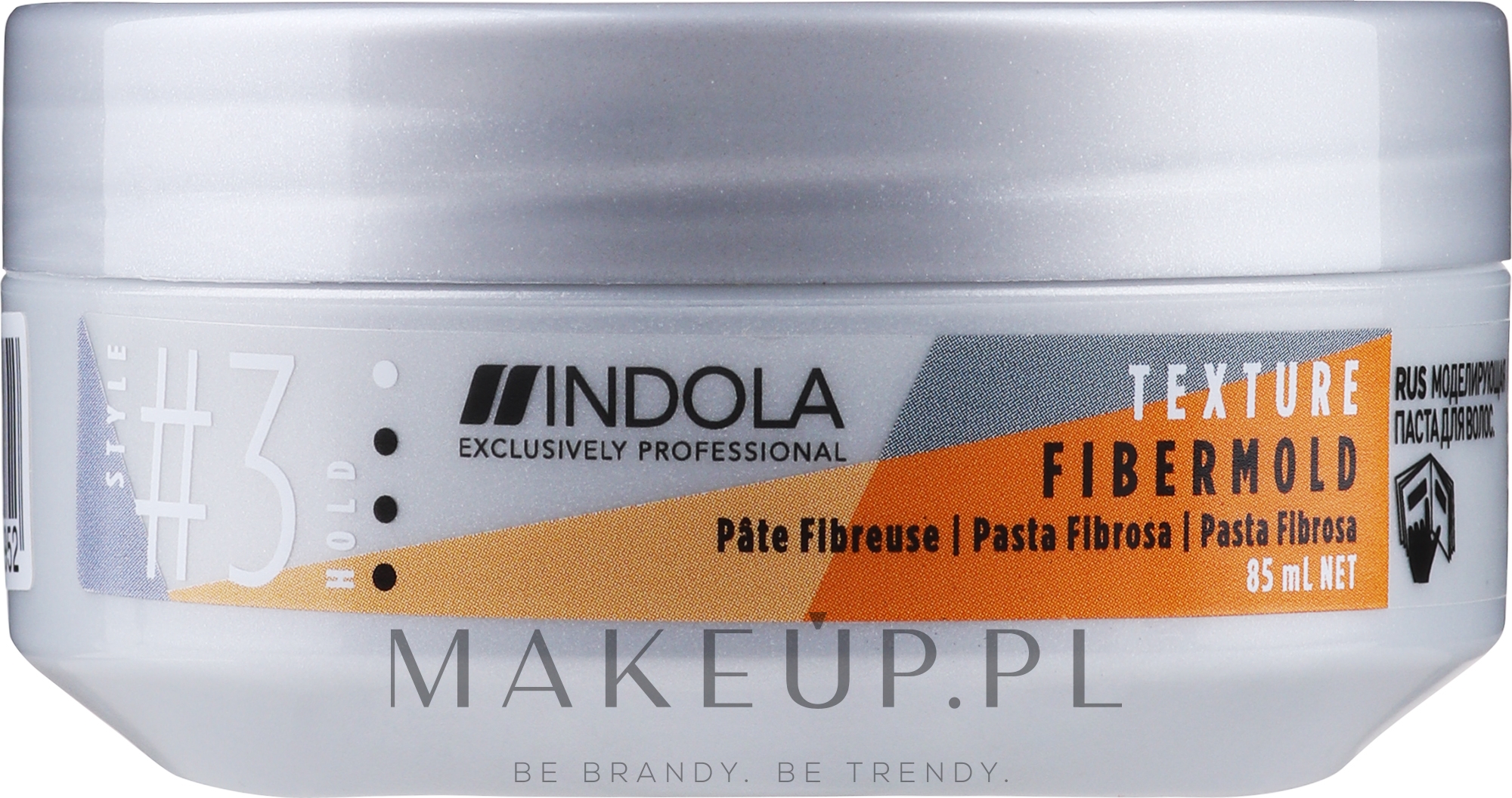 Elastyczna pasta do modelowania włosów - Indola Professional Innova Texture Fibremold — Zdjęcie 85 ml