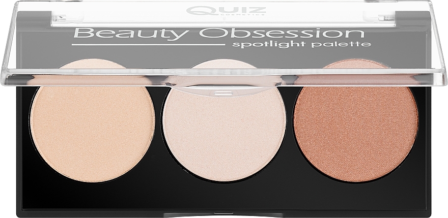 Paleta do konturowania twarzy - Quiz Cosmetics Beauty Obsession Spotlight  — Zdjęcie N1