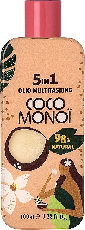 Olejek do twarzy, ciała i włosów - Coco Monoi Oil 5 In 1 — Zdjęcie N1