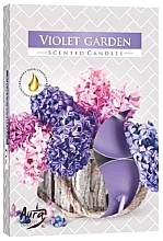 Kup Zestaw podgrzewaczy zapachowych Fioletowy Ogród - Bispol Violet Garden Scented Candles