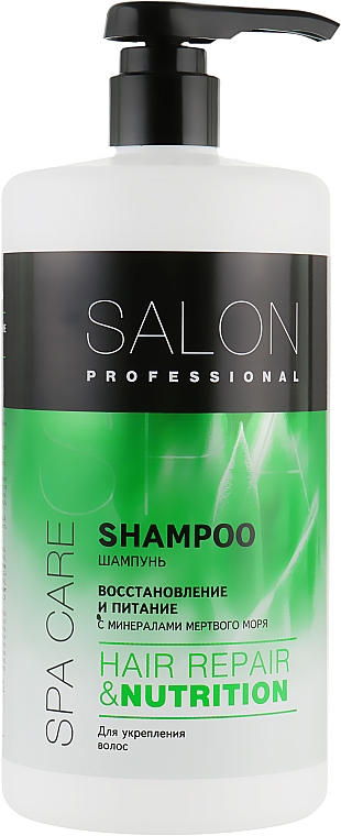 Szampon do włosów kruchych i skłonnych do wypadania - Salon Professional Spa Care Nutrition Shampoo — Zdjęcie N2