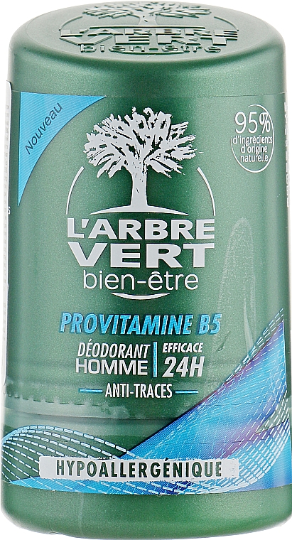 Dezodorant z prowitaminą B5 dla mężczyzn - L'Arbre Vert Deodorant