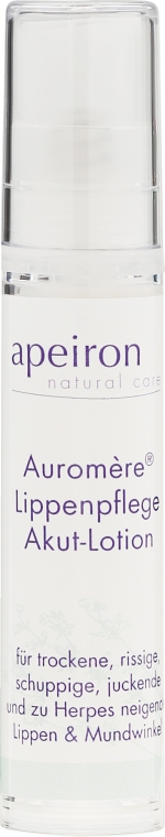 Regenerujący balsam do ust - Apeiron Auromère Acute Lip Care Lotion — Zdjęcie N2