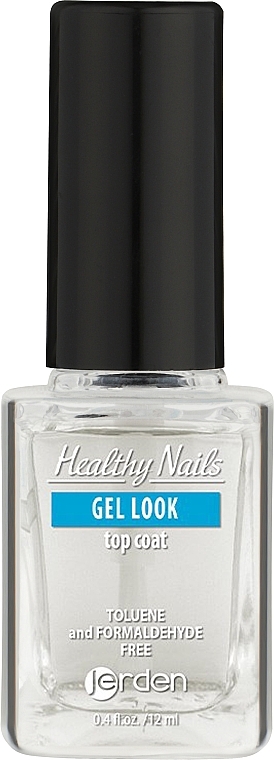 Top coat do lakieru żelowego - Jerden Healthy Nails Gel Look — Zdjęcie N1