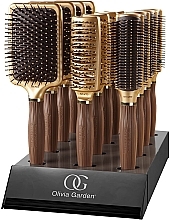 Zestaw - Olivia Garden NanoThermic Styler Hair Brushes  — Zdjęcie N1