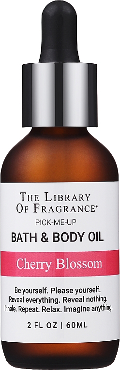 Demeter Fragrance The Library of Fragrance Cherry Blossom Bath & Body Oil - Olejek do kąpieli i masażu — Zdjęcie N1