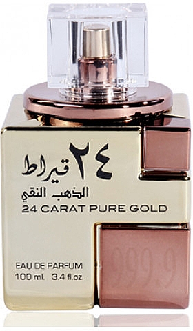 Lattafa Perfumes 24 Carat Pure Gold - Woda perfumowana — Zdjęcie N1