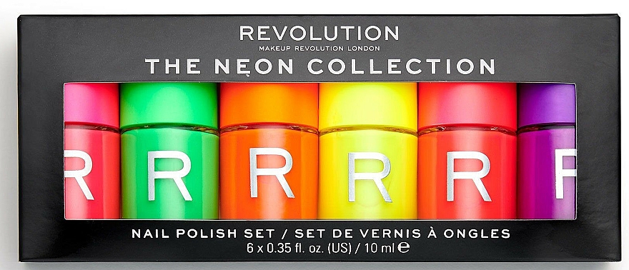 Zestaw - Makeup Revolution The Neon Collection (nail/6x10ml) — Zdjęcie N1