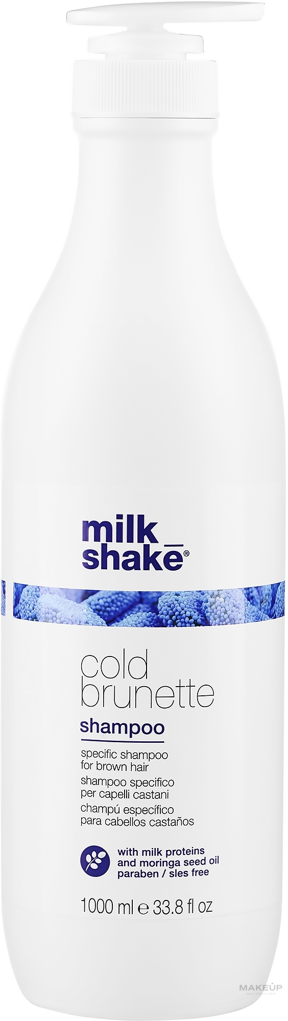 Szampon do włosów ciemnych - Milk_Shake Cold Brunette Shampoo — Zdjęcie 1000 ml