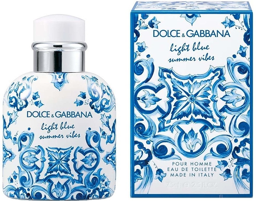 Dolce & Gabbana Light Blue Summer Vibes Pour Homme - Woda toaletowa — Zdjęcie N1