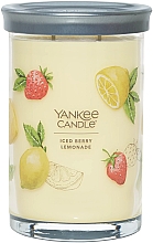Świeca zapachowa na podstawce Ice Berry Lemonade, 2 knoty - Yankee Candle Iced Berry Lemonade Tumbler — Zdjęcie N1