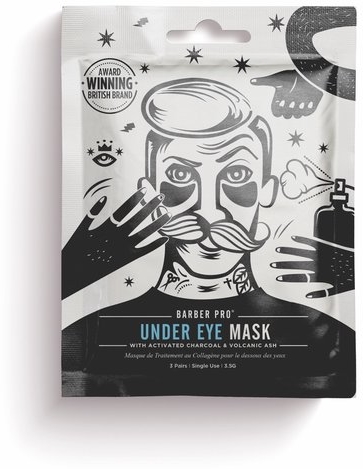 Maska w plastrach do twarzy dla mężczyzn - BeautyPro BarberPro Under Eye Mask — Zdjęcie N1