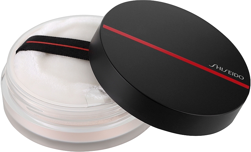 Sypki transparentny puder do twarzy - Shiseido Synchro Skin Invisible Silk Loose Powder — Zdjęcie N3
