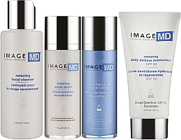 Zestaw podstawowy - Image Skincare MD Skincare System (f/gel/118ml + serum/30ml + f/cream/30ml + d/f/cream/50ml) — Zdjęcie N2