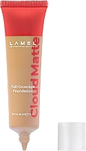 Mocno matujący podkład - LAMEL Make Up Cloud Matte Full-Coverage Foundation — Zdjęcie N2