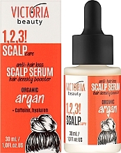 Serum przeciw wypadaniu włosów - Victoria Beauty 1,2,3! Scalp Care! Anti-Hair Loss Serum — Zdjęcie N2