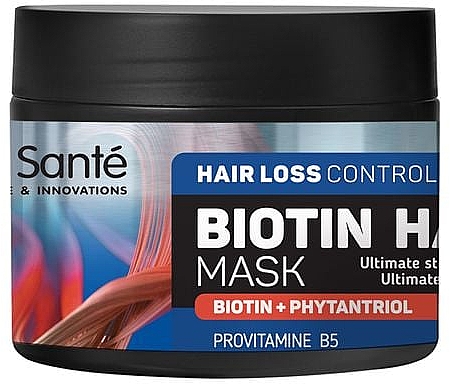 Biotynowa maska ​​do włosów - Dr.Sante Biotin Hair Loss Control — Zdjęcie N1