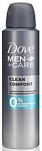 Kup Dezodorant bez alkoholu i aluminium w sprayu dla mężczyzn - Dove Men+Care Clean Comfort