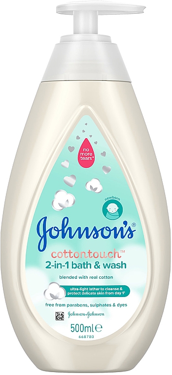 Szampon do włosów i płyn do kąpieli dla dzieci - Johnson’s® Baby	 — Zdjęcie N1