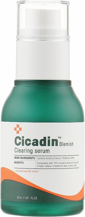 Serum łagodzące dla skóry problematycznej - Missha Cicadin Blemish Clearing Serum — Zdjęcie N1
