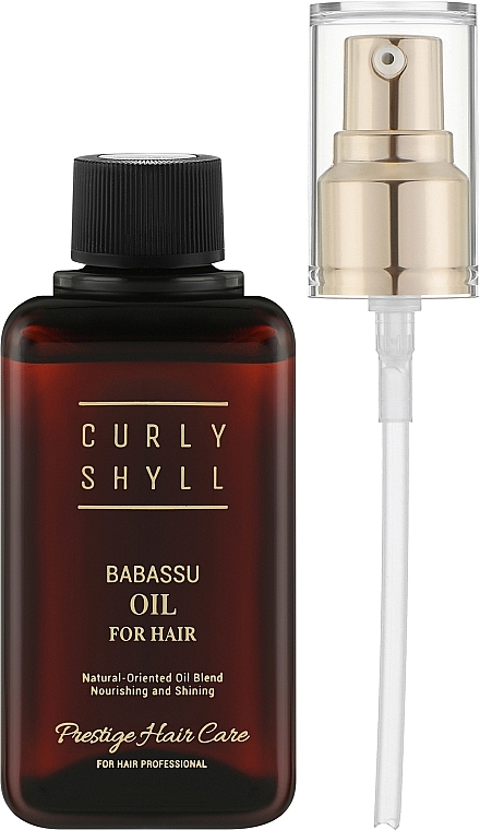 Olej babasu do włosów - Curly Shyll Babassu Oil — Zdjęcie N1