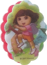 Gąbka do kąpieli dla dzieci Dora, czerwona - Suavipiel Dora Bath Sponge №2 — Zdjęcie N1