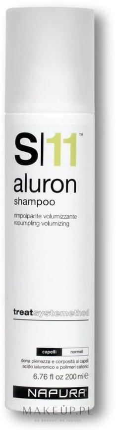 Szampon zwiększający gęstość i objętość - Napura S11 Aluron Shampoo — Zdjęcie 200 ml